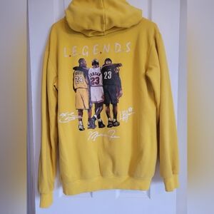 Bryant, Jordan & James Legends Yellow Hoodie